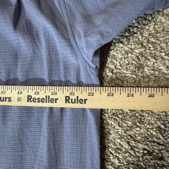 Tommy Bahama Shirt Mens Medium Blue Silk Camp Cuban Collar Short Sleeve - Picture 6 of 7